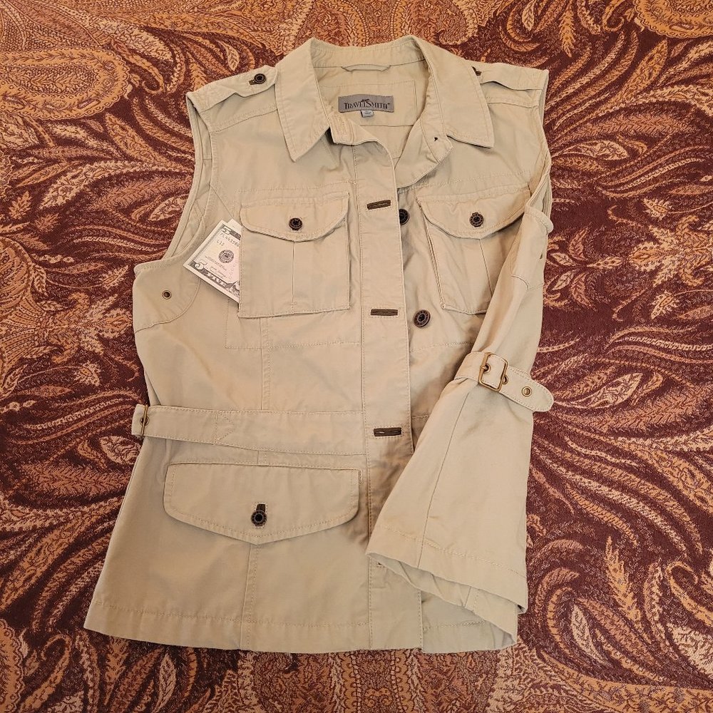 TravelSmith Multi-Pocket Vest, Cotton, Extremely Well-Made
